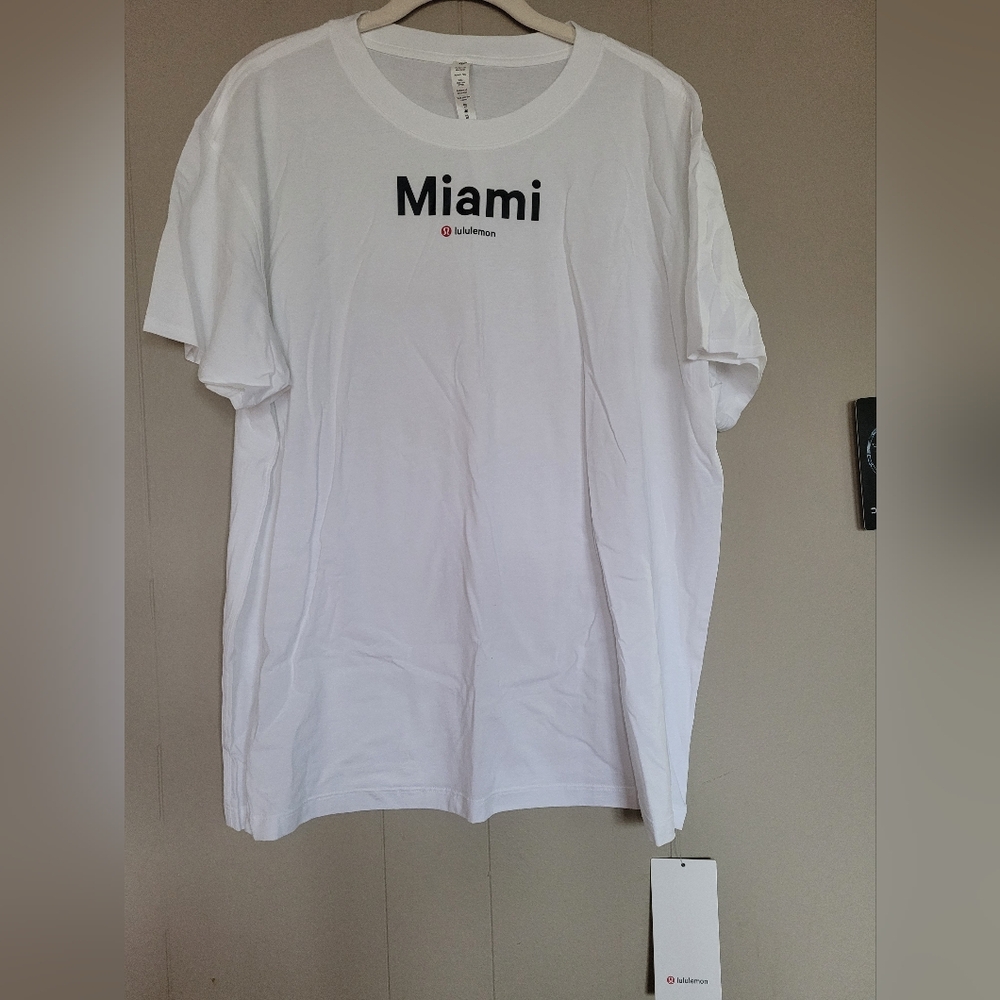 NWT Lululemon Athletica All Yours Cotton Tee *Miami size 6 & 12